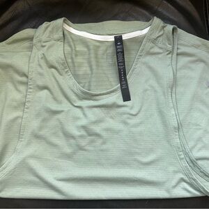 lululemon athletica Men's Light Green Tank Top